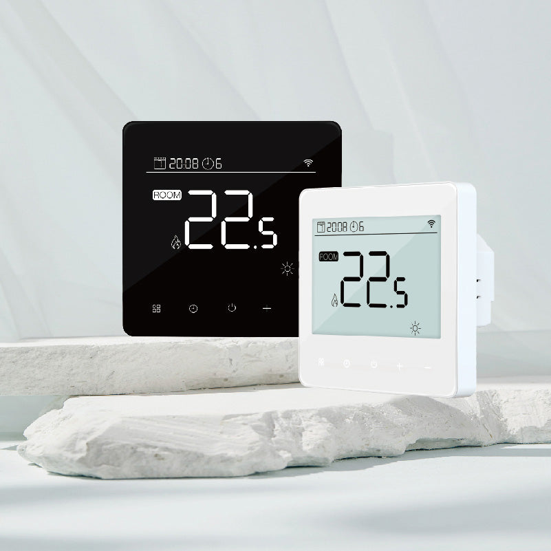Modbus Lora Voltage-free Smart Thermostat for Heat Pump Control system
