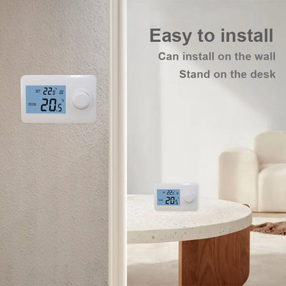 Wireless Non-programmable Gas Boiler Thermostat